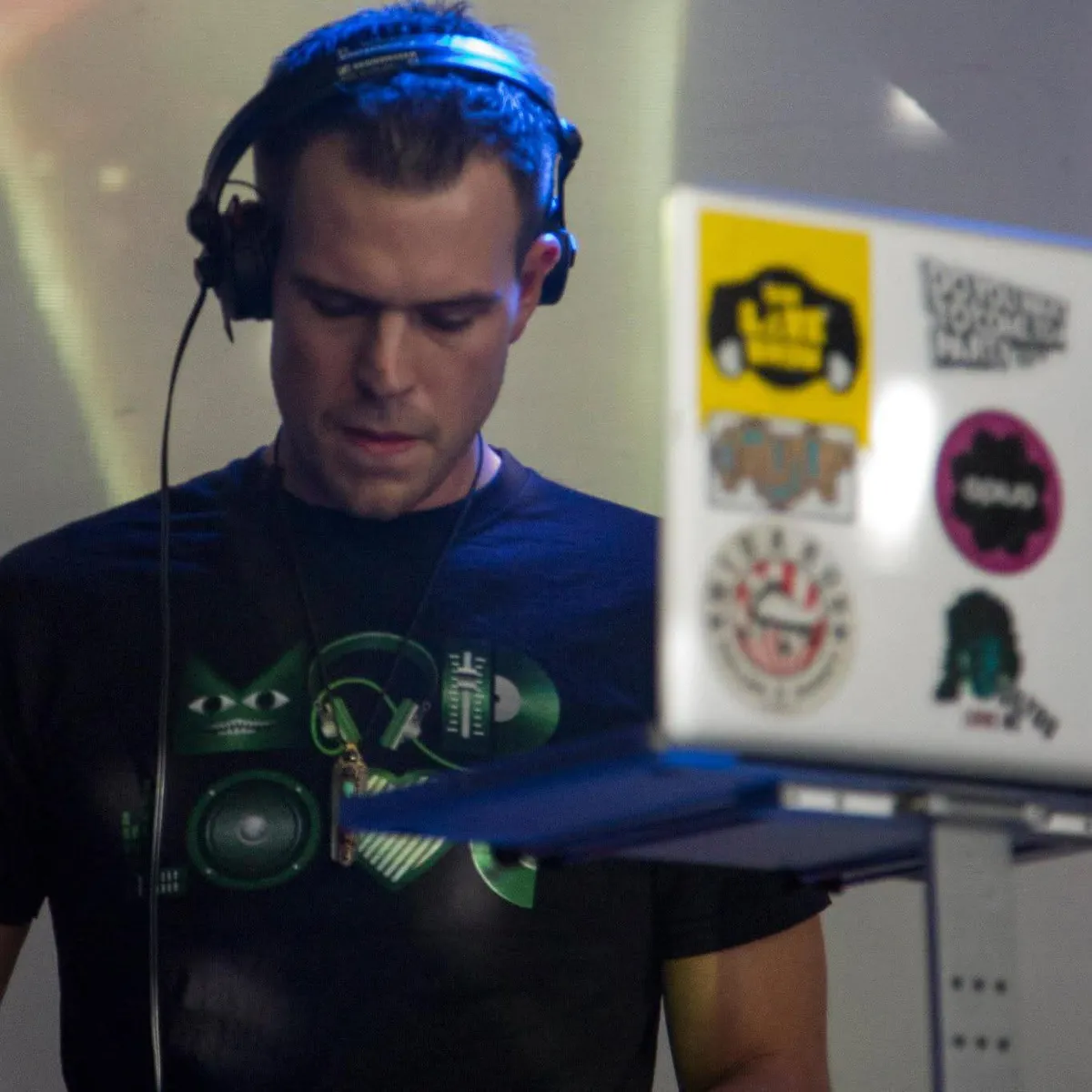 DJ set close up